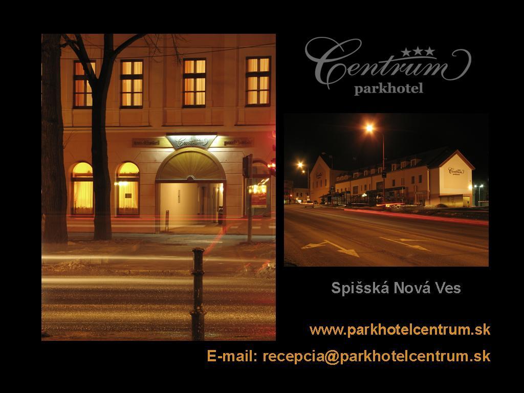 Parkhotel Centrum Spišská Nová Ves Exteriér fotografie